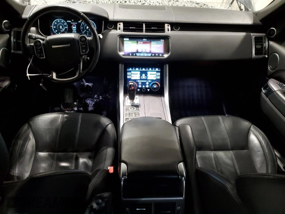 2017 Land Rover Range Rover Sport HSE with VIN SALWR2FK6HA168955, listed as a Copart auction lot 45399925 with 88,565 mi miles and Non Repairable. Bid and sale history available at carsss.com. Image 8.