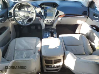 2016 Acura MDX with VIN 5FRYD4H2XGB019640, listed as a Copart auction lot 46401085 with 116,873 mi miles and Salvage Title. Bid and sale history available at carsss.com. Image 8.