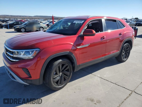 2023 Volkswagen Atlas SE with VIN 1V2WE2CAXPC222175, listed as a Copart auction lot 41431095 with 29,072 mi miles and Salvage title. Bid and sale history available at DreamBid. Image 1.