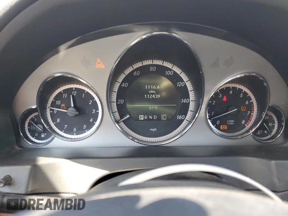 2011 Mercedes-Benz E 550 with VIN WDDKK7CF8BF044202, listed as a Copart auction lot 53294825 with 112,439 mi miles and Salvage title. Bid and sale history available at DreamBid. Image 9.