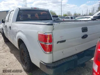 2013 Ford F-150 XL with VIN 1FTFW1CF0DKG53162, listed as a IAAI auction lot 41606056 with 235,932 mi miles. Bid and sale history available at carsss.com. Image 3.