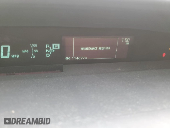 2013 Toyota Prius One with VIN JTDKN3DU2D5561110, listed as a Copart auction lot 55288195 with 114,627 mi miles and Clean Title. Bid and sale history available at carsss.com. Image 9.