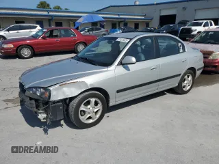 2004 Hyundai Elantra GLS z VIN KMHDN46D34U806736, wystawiony jako Copart lot #57423425 z przebiegiem 46 749 mil mil oraz Szkoda całkowita • Salvage title. Historia ofert i sprzedaży dostępna na DreamBid. Obrazek 1.