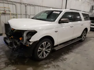 2020 Ford Expedition Max King Ranch with VIN 1FMJK1PT9LEA87291, listed as a Copart auction lot 83955144 with 71,693 mi miles and Salvage Title. Bid and sale history available at DreamBid. Image 1.