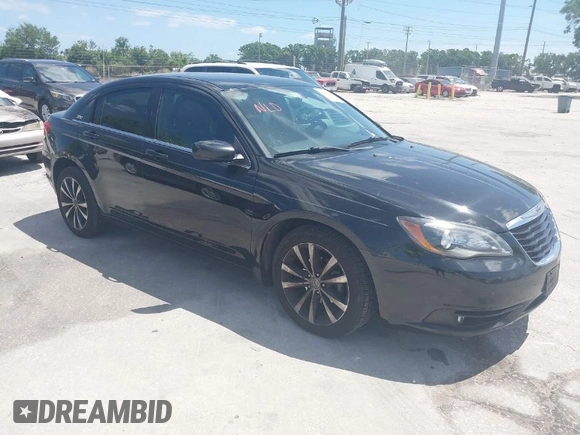 2013 Chrysler 200 Limited with VIN 1C3CCBCG0DN543371, listed as a IAAI auction lot 41968600 with 94,560 mi miles. Bid and sale history available at carsss.com. Image 1.