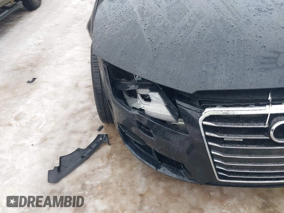 2013 Audi A7 Premium Plus with VIN WAUYGAFC1DN008541, listed as a IAAI auction lot 41193677 with 110,092 mi miles and . Bid and sale history available at DreamBid. Image 6.