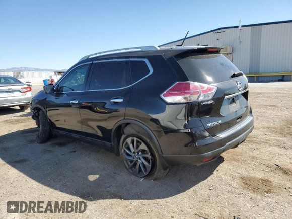 2016 Nissan Rogue SL with VIN 5N1AT2MT9GC787787, listed as a Copart auction lot 49682185 with 93,424 mi miles and Salvage Title. Bid and sale history available at carsss.com. Image 2.