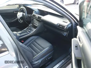 2019 Lexus IS with VIN JTHBA1D23K5095990, listed as a IAAI auction lot 41954839 with 56,550 mi miles. Bid and sale history available at carsss.com. Image 5.