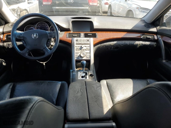 2008 Acura RL Tech Pkg with VIN JH4KB16698C002603, listed as a Copart auction lot 48773765 with 168,976 mi miles and Salvage Title. Bid and sale history available at carsss.com. Image 8.