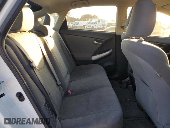 2012 Toyota Prius One with VIN JTDKN3DU1C1527097, listed as a Copart auction lot 80149594 with 174,291 mi miles and Salvage Title. Bid and sale history available at carsss.com. Image 10.