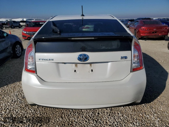 2012 Toyota Prius One with VIN JTDKN3DU4C5458916, listed as a Copart auction lot 46262245 with 130,132 mi miles and Salvage Title. Bid and sale history available at carsss.com. Image 6.