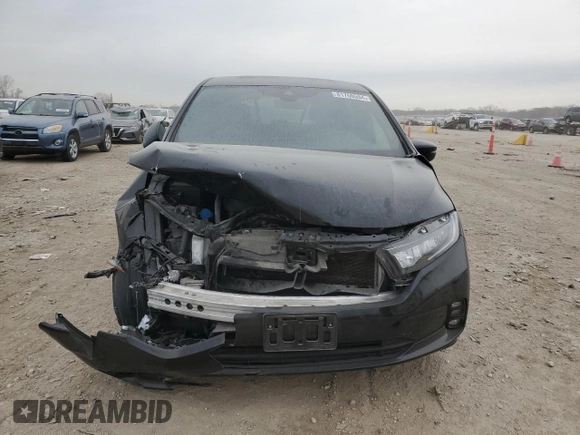 2023 Honda Odyssey Sport with VIN 5FNRL6H71PB042806, listed as a Copart auction lot 81768594 with Not Provided miles and Salvage Title. Bid and sale history available at carsss.com. Image 5.