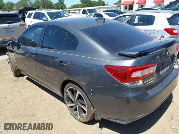 2021 Subaru Impreza Special Sports with VIN 4S3GKAM68M3607085, listed as a IAAI auction lot 42072492 with 37,870 mi miles and . Bid and sale history available at DreamBid. Image 3.