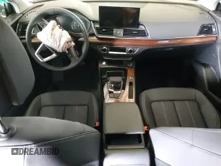 2025 Audi Q5 Premium with VIN WA1ABAFY5S2043719, listed as a Copart auction lot 57621145 with Not provided miles and Salvage title. Bid and sale history available at DreamBid. Image 8.