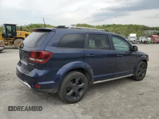 2018 Dodge Journey Crossroad with VIN 3C4PDDGG9JT450103, listed as a Copart auction lot 55134725 with 126,326 mi miles and Salvage Title. Bid and sale history available at DreamBid. Image 3.