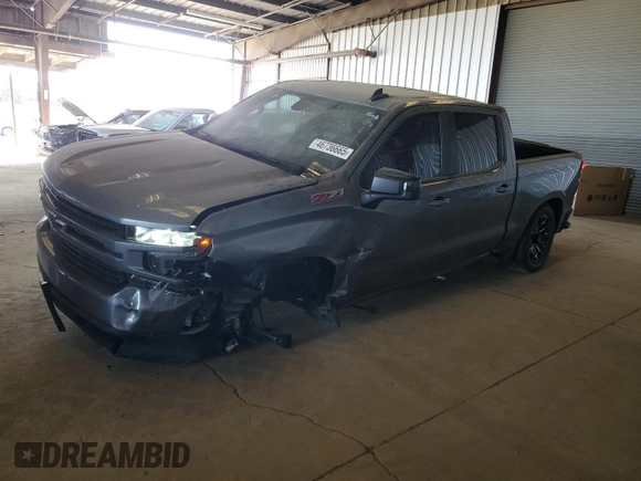 2021 Chevrolet Silverado 1500 RST with VIN 3GCUYEED3MG186959, listed as a Copart auction lot 46736665 with 32,053 mi miles and Salvage Title. Bid and sale history available at carsss.com. Image 1.