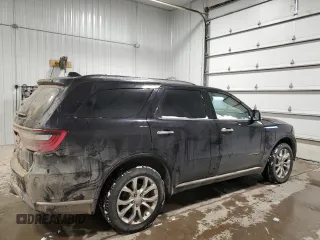 2018 Dodge Durango Citadel with VIN 1C4RDJEG9JC445313, listed as a Copart auction lot 44143445 with 82,752 mi miles and Salvage title. Bid and sale history available at DreamBid. Image 3.