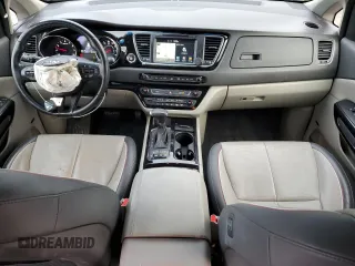 2018 Kia Sedona EX with VIN KNDMC5C13J6390021, listed as a Copart auction lot 43594355 with 101,305 mi miles and Salvage Title. Bid and sale history available at carsss.com. Image 8.