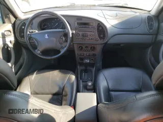 2002 Saab 9-3 with VIN YS3DD58H622022226, listed as a Copart auction lot 44865564 with 184,296 mi miles and Salvage Title. Bid and sale history available at carsss.com. Image 8.