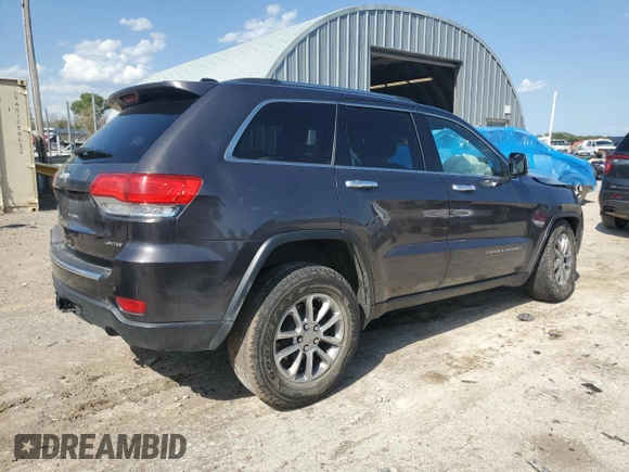 2015 Jeep Grand Cherokee Limited with VIN 1C4RJFBG1FC855685, listed as a Copart auction lot 67348924 with 106,510 mi miles and Salvage Title. Bid and sale history available at carsss.com. Image 3.