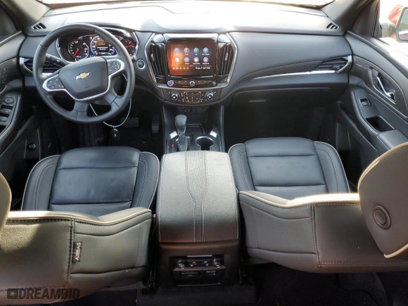 2023 Chevrolet Traverse Premier with VIN 1GNEVKKW0PJ215006, listed as a Copart auction lot 41420165 with 23,454 mi miles and Salvage Title. Bid and sale history available at carsss.com. Image 8.