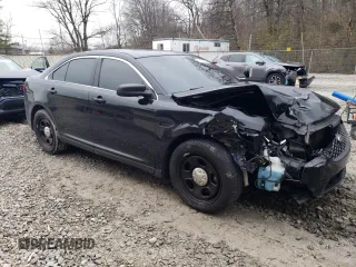 2017 Ford Police Interceptor Sedan with VIN 1FAHP2MK1HG133669, listed as a Copart auction lot 81138584 with 79,516 mi miles and Salvage Title. Bid and sale history available at carsss.com. Image 4.