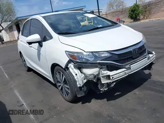 2019 Honda Fit EX with VIN 3HGGK5H80KM715748, listed as a IAAI auction lot 42033296 with 81,218 mi miles and . Bid and sale history available at DreamBid. Image 1.