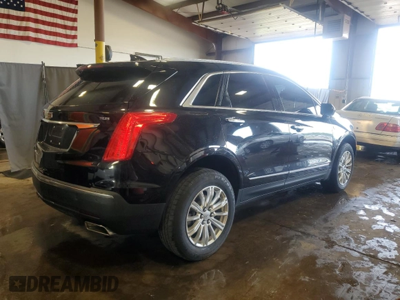 2017 Cadillac XT5 FWD with VIN 1GYKNARS0HZ257035, listed as a Copart auction lot 64284525 with 102,605 mi miles and Salvage title. Bid and sale history available at DreamBid. Image 3.