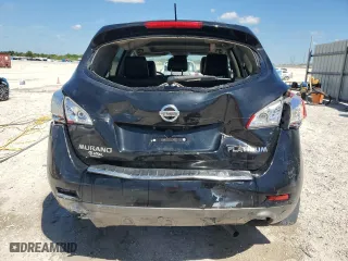 2012 Nissan Murano S with VIN JN8AZ1MU0CW105351, listed as a Copart auction lot 49838215 with 108,724 mi miles and Salvage Title. Bid and sale history available at carsss.com. Image 6.