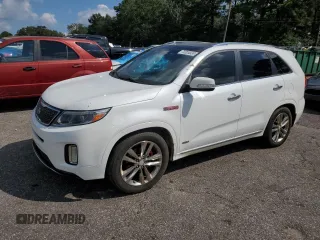 2014 Kia Sorento SX Limited with VIN 5XYKWDA71EG501636, listed as a Copart auction lot 72324524 with 166,496 mi miles and Salvage Title. Bid and sale history available at carsss.com. Image 1.