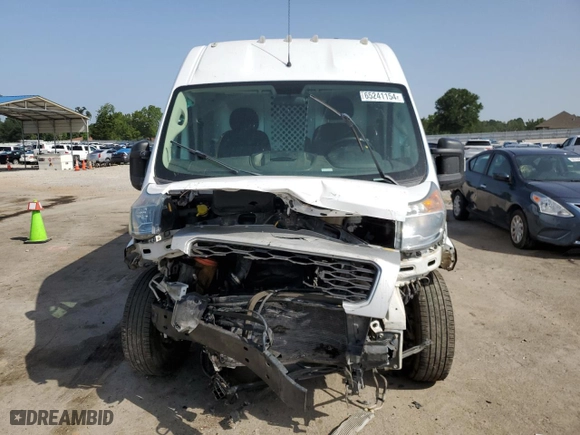2019 Ram ProMaster Cargo Van with VIN 3C6TRVDG4KE524647, listed as a Copart auction lot 65241154 with 84,873 mi miles and Salvage Title. Bid and sale history available at carsss.com. Image 5.