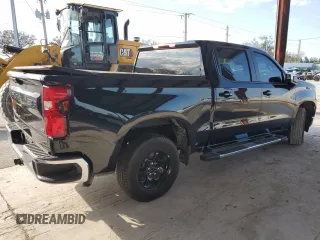 2023 Chevrolet Silverado 1500 LT with VIN 1GCPACEK0PZ232966, listed as a Copart auction lot 47389485 with Not Provided miles and Salvage Title. Bid and sale history available at DreamBid. Image 3.