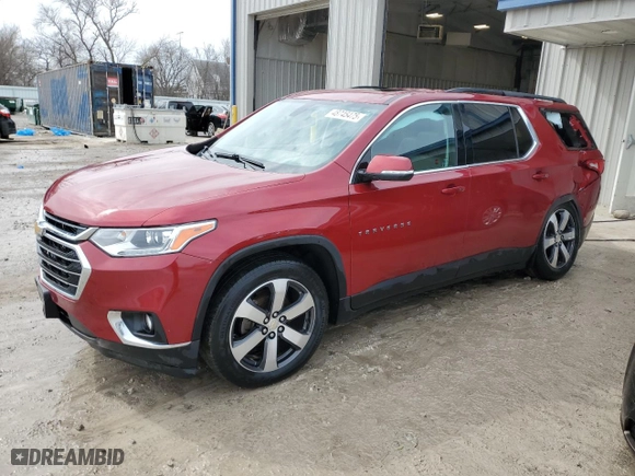 2019 Chevrolet Traverse LT Leather with VIN 1GNEVHKW4KJ285524, listed as a Copart auction lot 48745475 with 126,251 mi miles and Non Repairable. Bid and sale history available at carsss.com. Image 1.