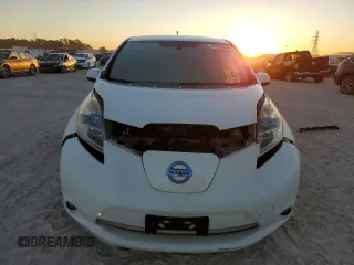 2012 Nissan LEAF SL with VIN JN1AZ0CP5CT017787, listed as a Copart auction lot 77338644 with 99,647 mi miles and Clean Title. Bid and sale history available at DreamBid. Image 5.