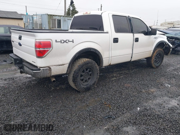 2014 Ford F-150 XL with VIN 1FTFW1EF1EFB50926, listed as a IAAI auction lot 41721129 with 154,174 mi miles. Bid and sale history available at carsss.com. Image 4.
