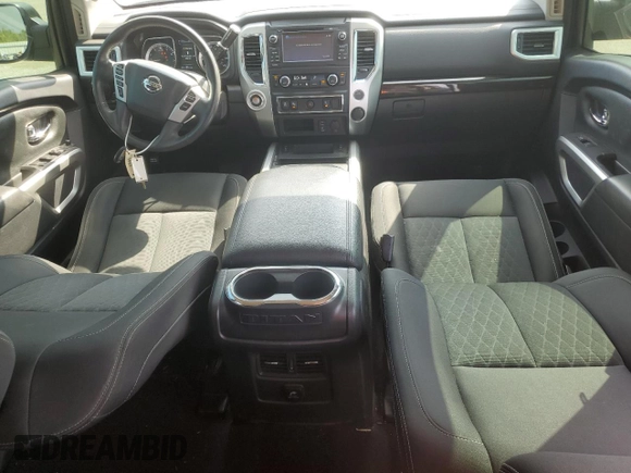 2018 Nissan Titan SV with VIN 1N6AA1E65JN509510, listed as a Copart auction lot 52459525 with 65,164 mi miles and Salvage Title. Bid and sale history available at carsss.com. Image 8.