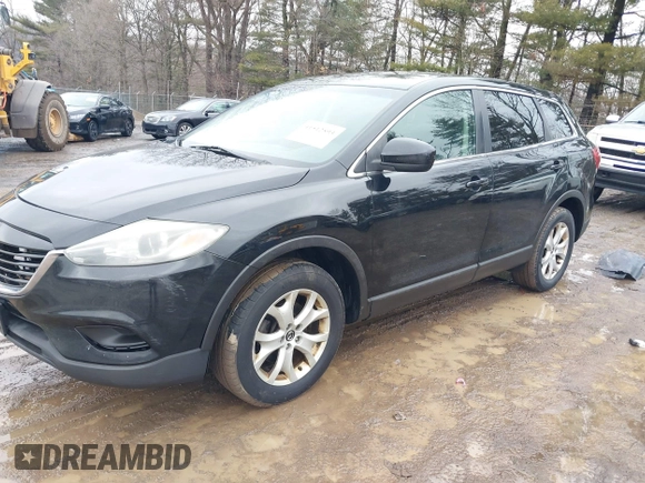 2013 Mazda CX-9 Sport with VIN JM3TB3BA1D0414626, listed as a IAAI auction lot 41512593 with 118,731 mi miles and . Bid and sale history available at carsss.com. Image 2.