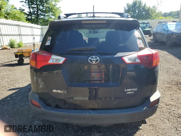 2015 Toyota RAV4 Limited with VIN 2T3DFREVXFW317846, listed as a Copart auction lot 62609405 with 262,083 mi miles and Clean title. Bid and sale history available at DreamBid. Image 6.