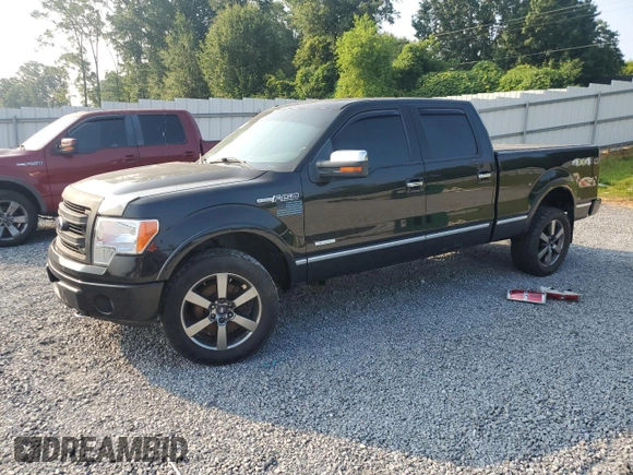 2013 Ford F-150 XL with VIN 1FTFW1ET5DFC26247, listed as a Copart auction lot 64248645 with 183,903 mi miles and Salvage title. Bid and sale history available at DreamBid. Image 1.