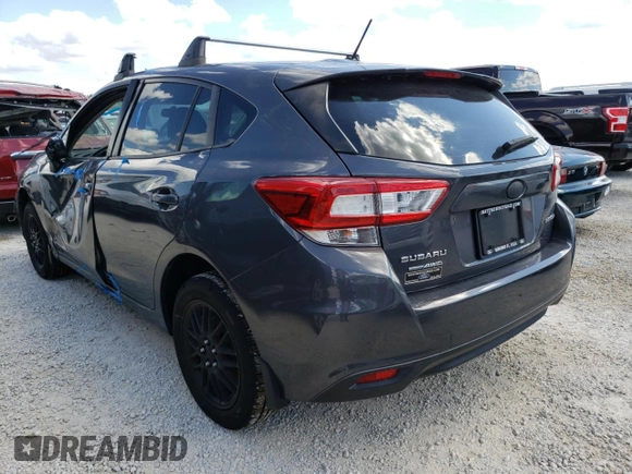2019 Subaru Impreza with VIN 4S3GTAA68K1756963, listed as a Copart auction lot 65578872 with 34,906 mi miles. Bid and sale history available at carsss.com. Image 3.