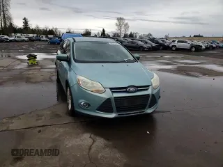 2012 Ford Focus SE with VIN 1FAHP3F21CL142407, listed as a Copart auction lot 48551205 with 174,935 mi miles and Salvage Title. Bid and sale history available at carsss.com. Image 10.