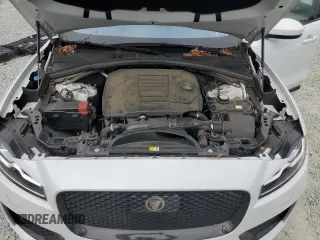 2020 Jaguar F-Pace 25t Checkered Flag Edition with VIN SADCP2FX5LA618619, listed as a Copart auction lot 77537374 with 42,051 mi miles and Salvage title. Bid and sale history available at DreamBid. Image 12.