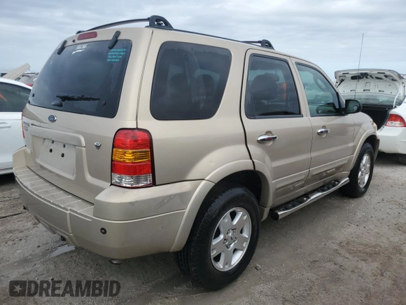 2007 Ford Escape Limited with VIN 1FMCU04177KA38291, listed as a Copart auction lot 75889204 with 119,519 mi miles and Non Repairable. Bid and sale history available at carsss.com. Image 3.