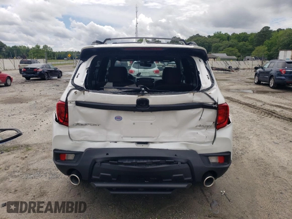 2024 Honda Passport EX-L z VIN 5FNYF8H50RB023552, wystawiony jako Copart lot #58101325 z przebiegiem 573 mil mil oraz Tytuł czysty. Historia ofert i sprzedaży dostępna na DreamBid. Obrazek 6.