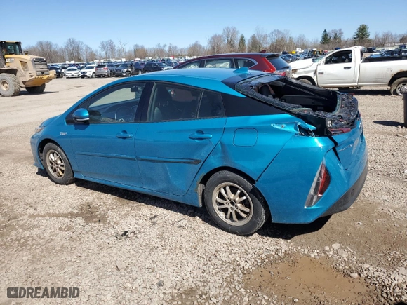 2018 Toyota Prius Prime Plus with VIN JTDKARFP7J3085885, listed as a Copart auction lot 51064355 with 123,797 mi miles and Salvage Title. Bid and sale history available at carsss.com. Image 2.