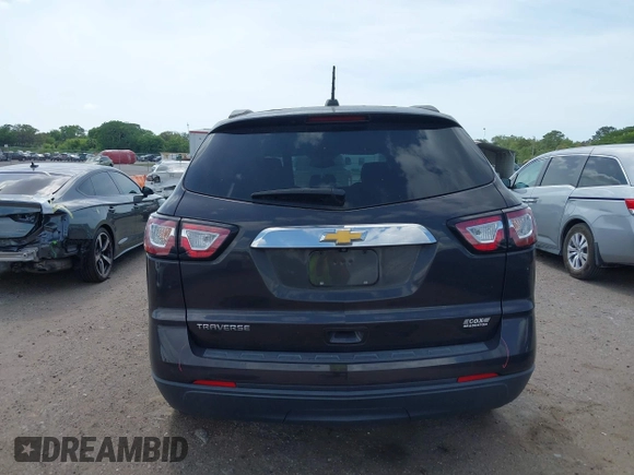 2017 Chevrolet Traverse LS with VIN 1GNKRFKD8HJ202180, listed as a IAAI auction lot 41961285 with 120,910 mi miles. Bid and sale history available at carsss.com. Image 16.