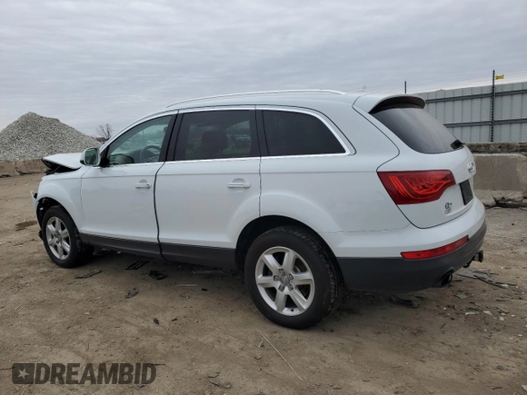 2013 Audi Q7 3.0T Premium Plus with VIN WA1LGAFE2DD007056, listed as a Copart auction lot 44067395 with 101,892 mi miles and Salvage Title. Bid and sale history available at carsss.com. Image 2.
