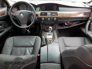 2010 BMW 5 Series 528i with VIN WBANU5C51AC127674, listed as a Copart auction lot 48110725 with 147,262 mi miles and Salvage Title. Bid and sale history available at carsss.com. Image 8.