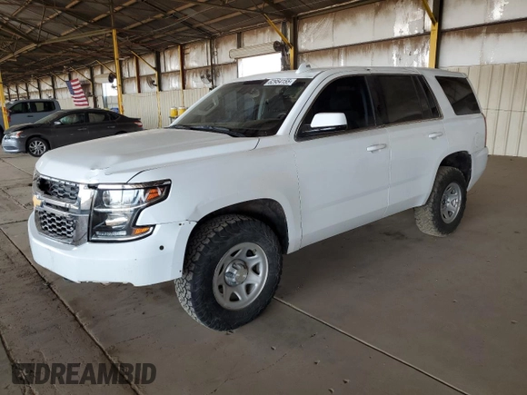 2020 Chevrolet Tahoe Commercial with VIN 1GNSKFEC7LR142426, listed as a Copart auction lot 62954155 with 243,797 mi miles and Clean title. Bid and sale history available at DreamBid. Image 1.