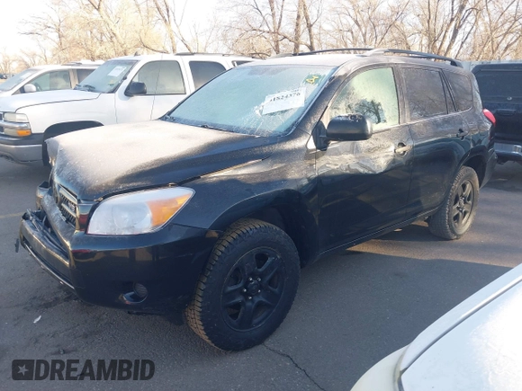 2008 Toyota RAV4 with VIN JTMBK33V986039352, listed as a IAAI auction lot 41824376 with 245,503 mi miles. Bid and sale history available at carsss.com. Image 2.